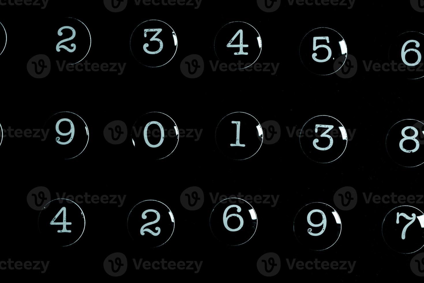 Background of numbers. from zero to nine. Numbers texture. Finance data concept. Matematic. Seamless pattern with numbers. financial crisis concept. Business success. photo