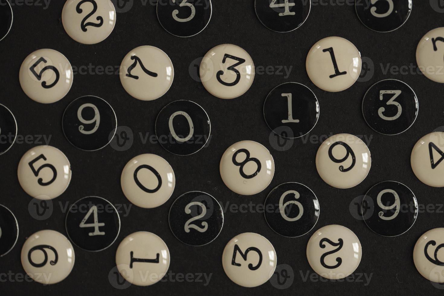 Background of numbers. from zero to nine. Numbers texture. Finance data concept. Matematic. Seamless pattern with numbers. financial crisis concept. Business success. photo