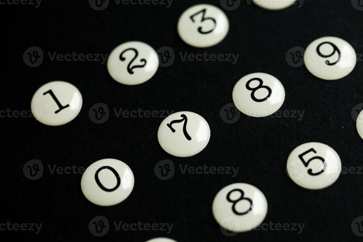 Background of numbers. from zero to nine. Numbers texture. Finance data concept. Matematic. Seamless pattern with numbers. financial crisis concept. Business success. photo