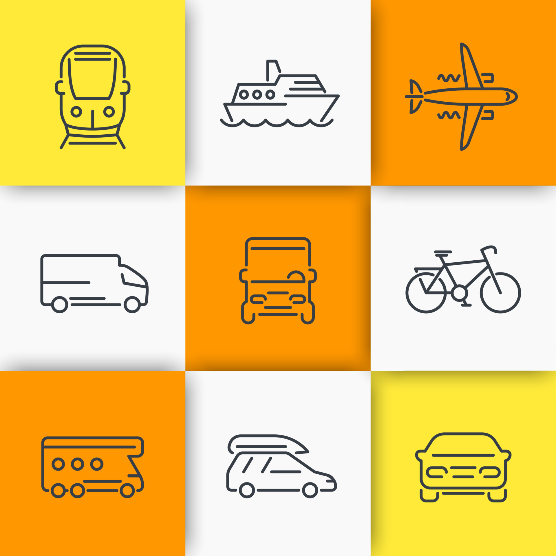 Cars - Free transport icons