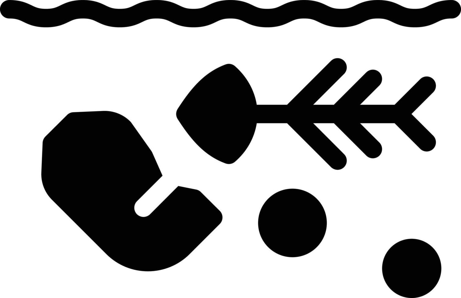 ilustración vectorial de contaminación del agua en un fondo. símbolos de calidad premium. iconos vectoriales para concepto y diseño gráfico. vector