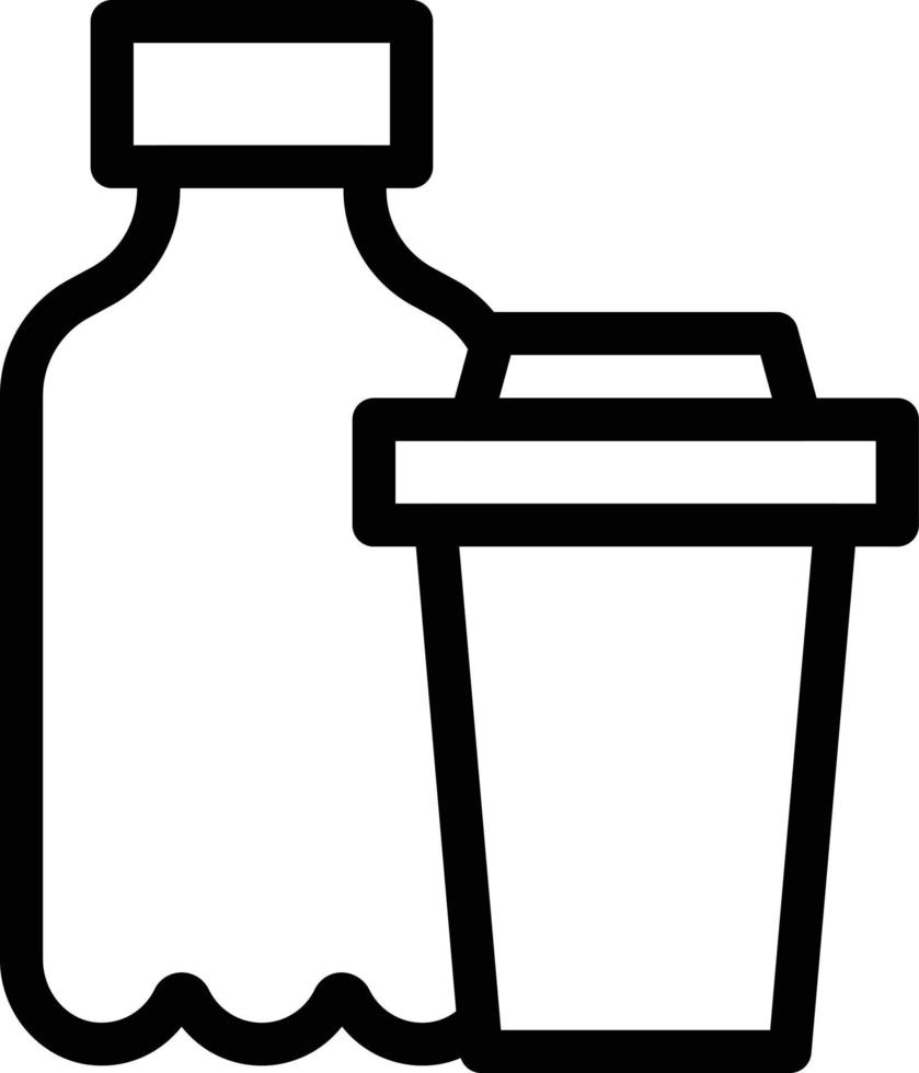 plastice bottle vector illustration on a background.Premium quality symbols.vector icons for concept and graphic design.