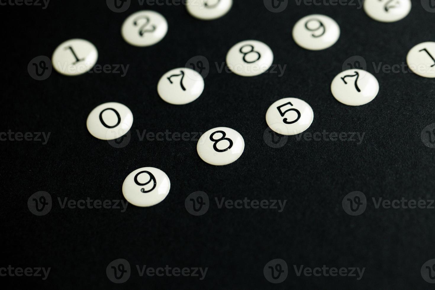 Background of numbers. from zero to nine. Numbers texture. Finance data concept. Matematic. Seamless pattern with numbers. financial crisis concept. Business success. photo