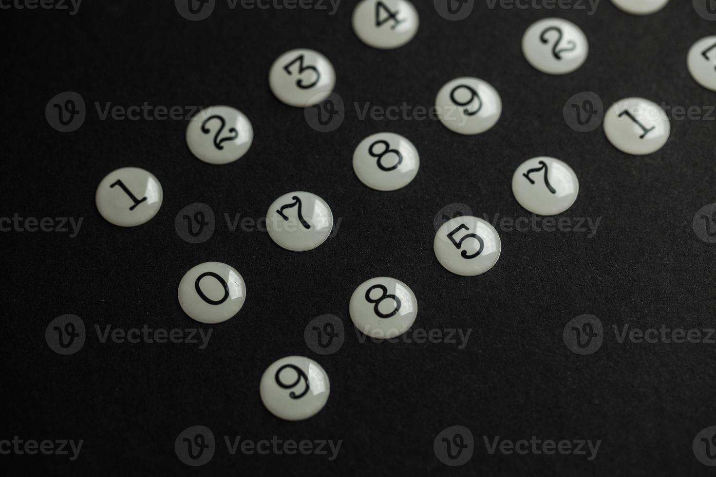 Background of numbers. from zero to nine. Numbers texture. Finance data concept. Matematic. Seamless pattern with numbers. financial crisis concept. Business success. photo