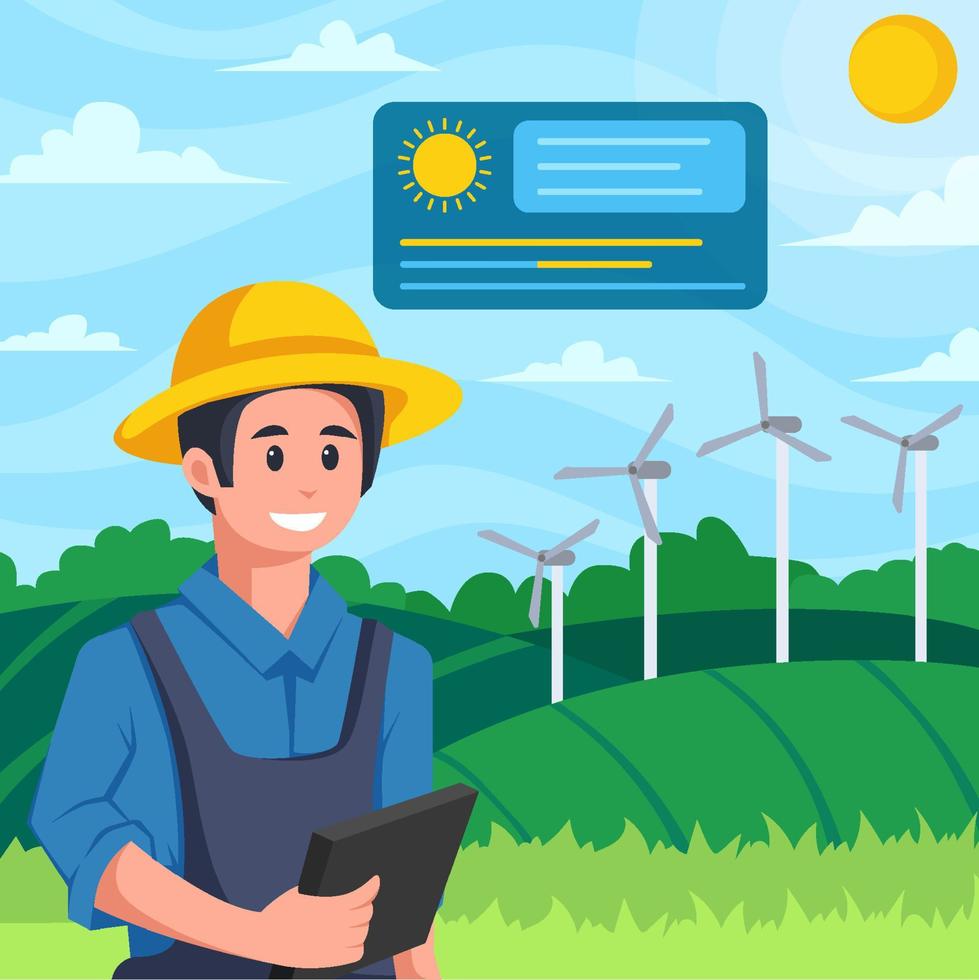 Green Technology Concept vector