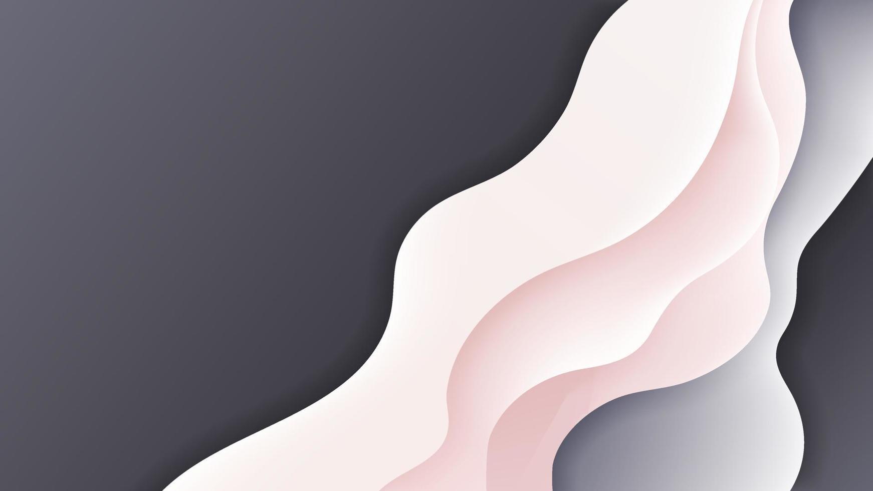 Vector abstract backgrond with soft gradient color and dynamic shadow. Vector background for wallpaper. Eps 10