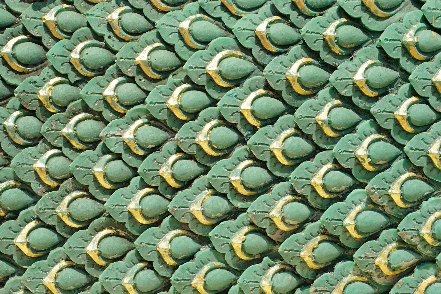 dragon scale background made of cement photo