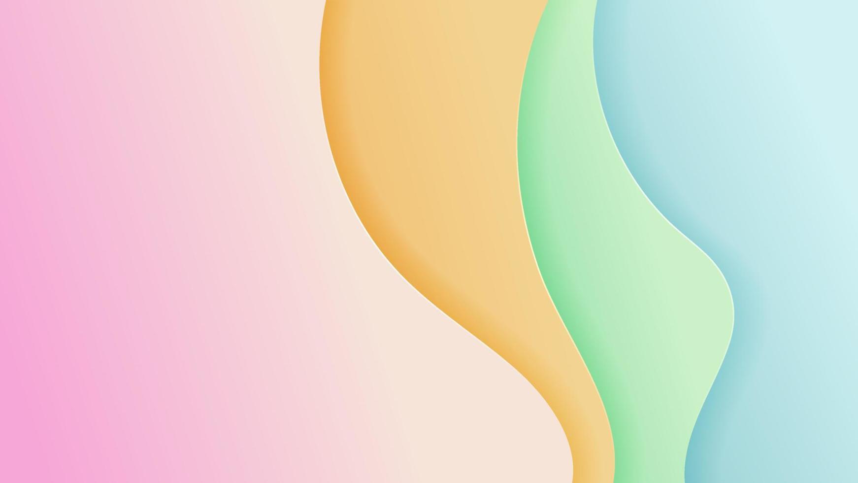 Vector abstract backgrond with soft gradient color and dynamic shadow. Vector background for wallpaper. Eps 10