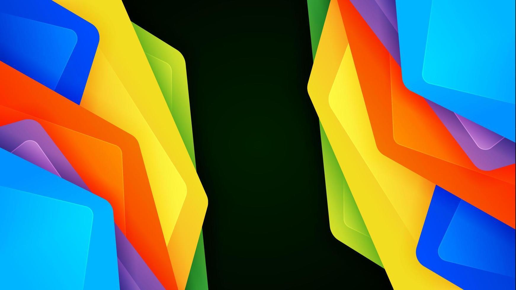 Vector abstract backgrond with soft gradient color and dynamic shadow. Vector background for wallpaper. Eps 10