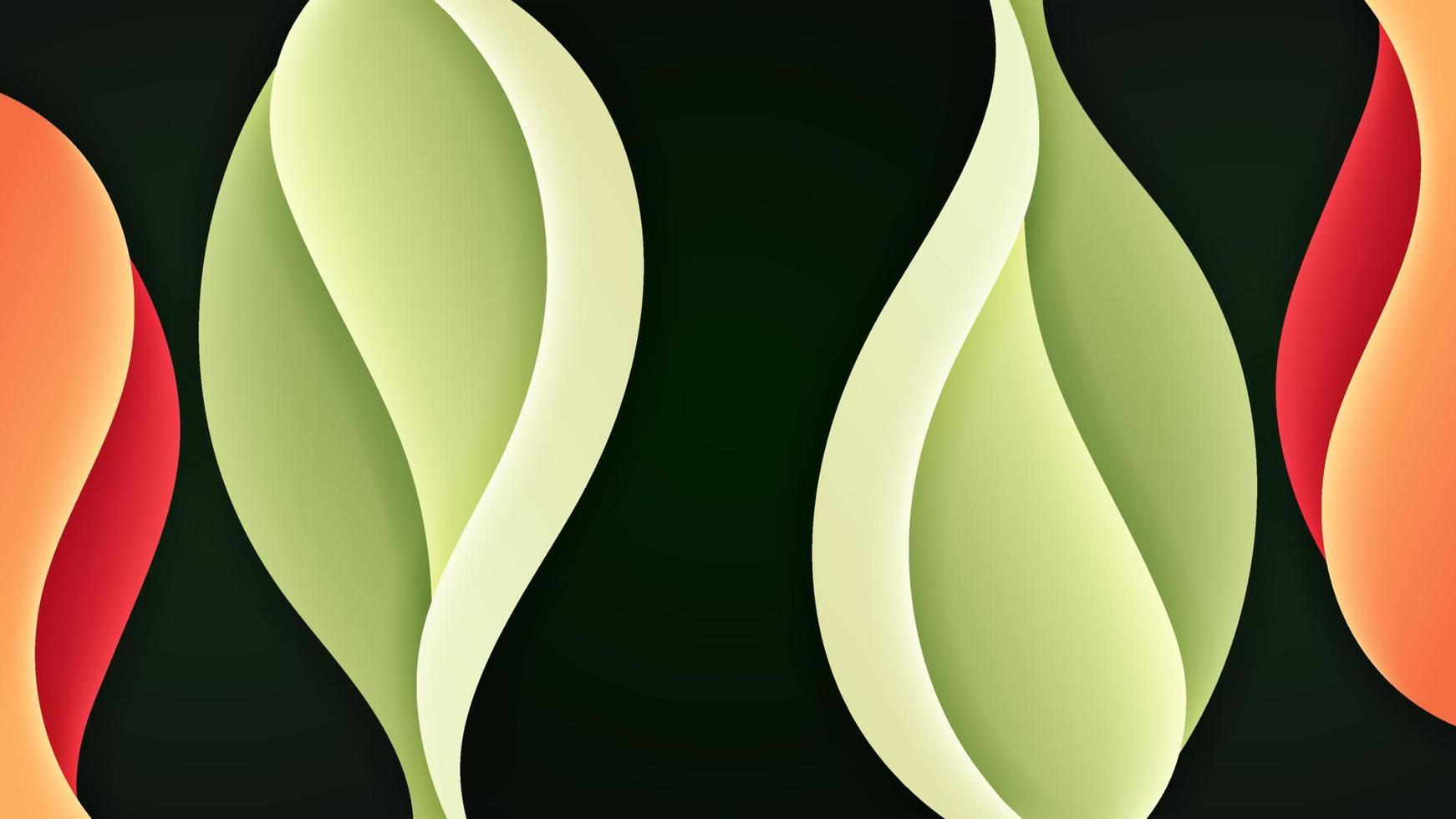 Vector abstract backgrond with soft gradient color and dynamic shadow. Vector background for wallpaper. Eps 10