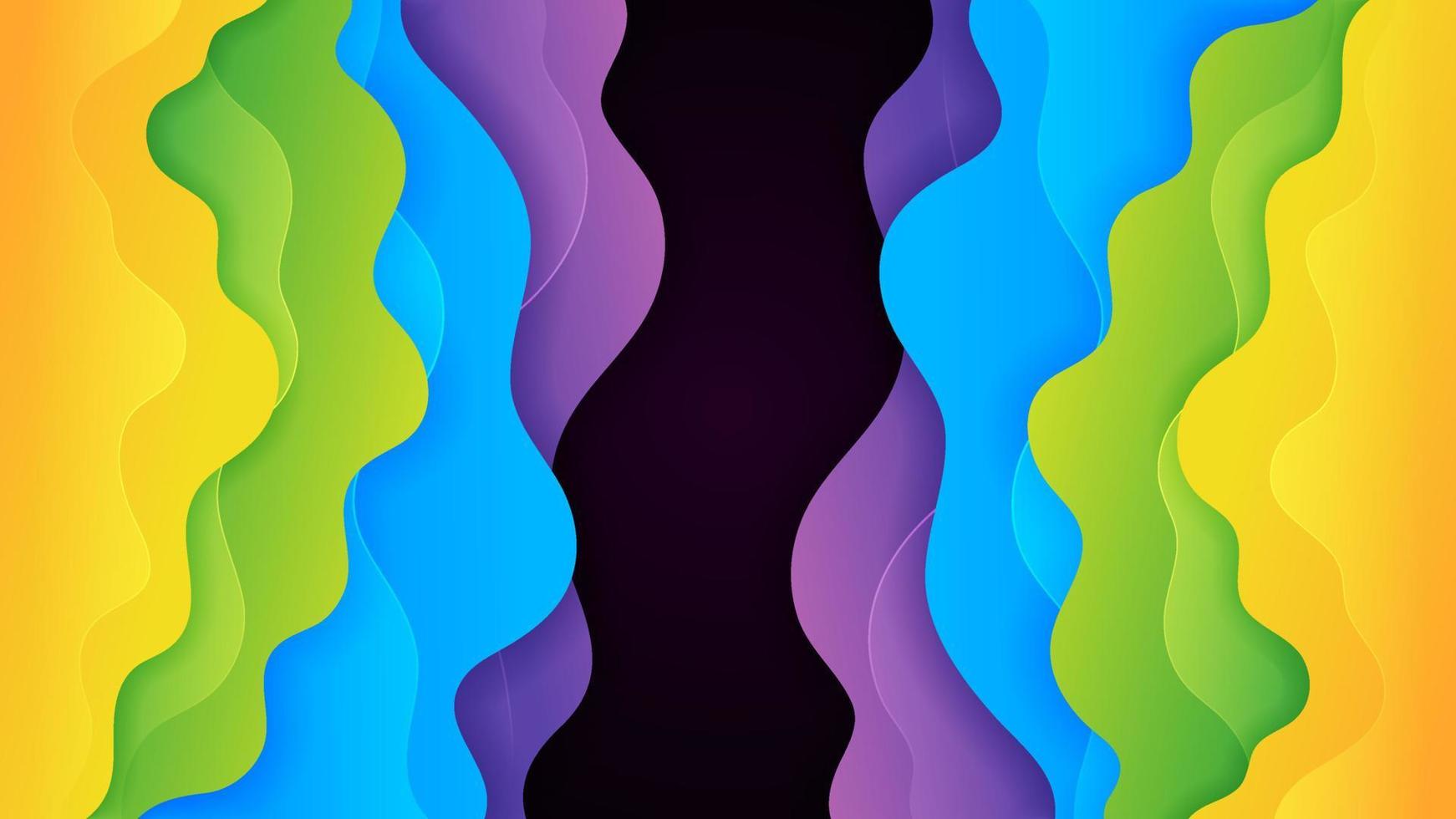 Vector abstract backgrond with soft gradient color and dynamic shadow. Vector background for wallpaper. Eps 10