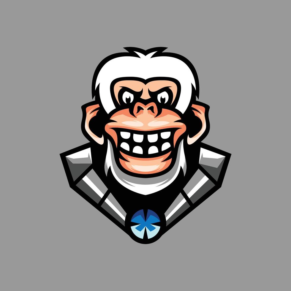 Ape Mascot Design vector