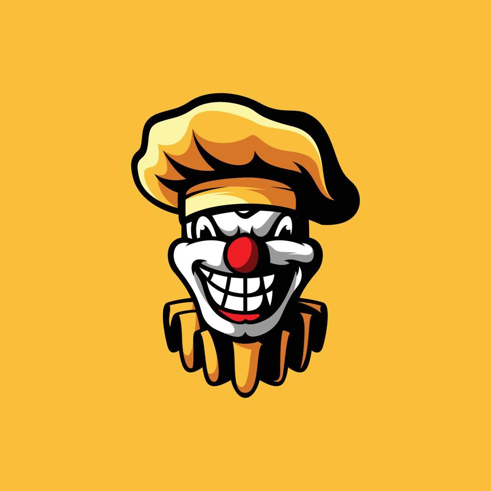 Clown Mascot Design vector