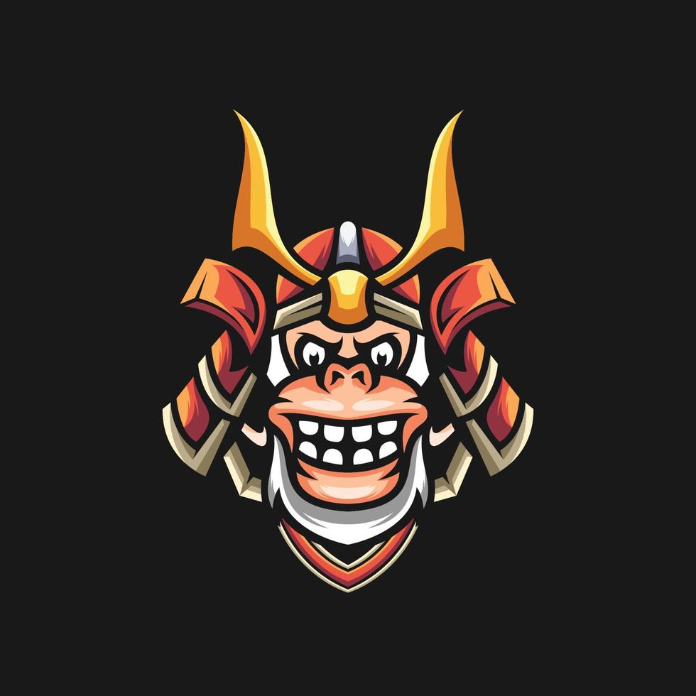 Ape Mascot Design vector