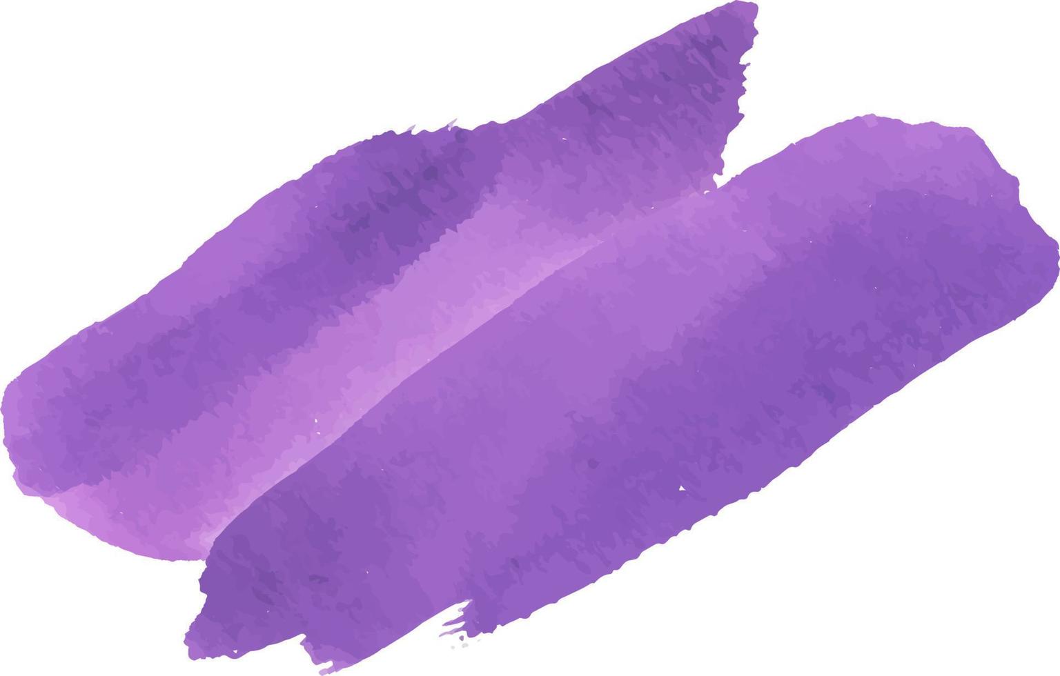 Purple color watercolor stains vector