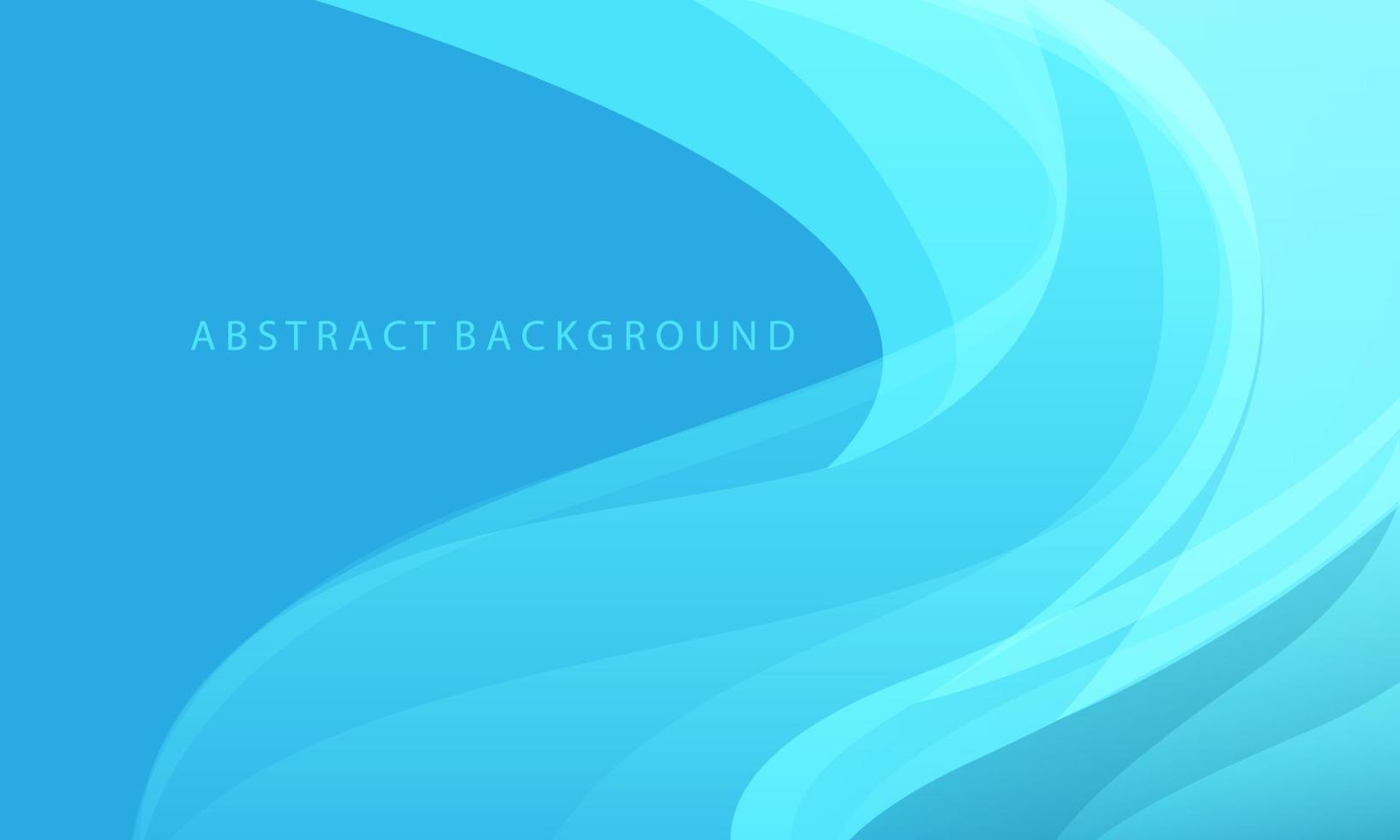 Abstract blue wave curve dynamic design modern luxury creative background vector