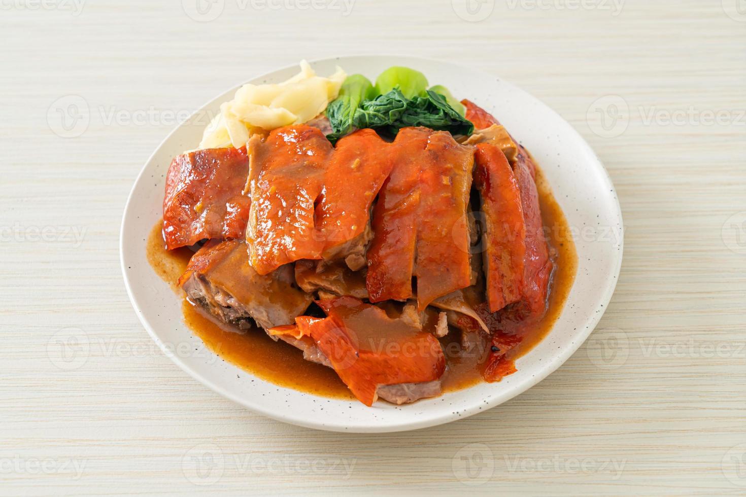 Peking duck or Roasted duck in Chinese style photo