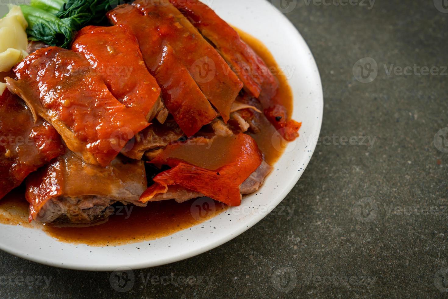 Peking duck or Roasted duck in Chinese style photo