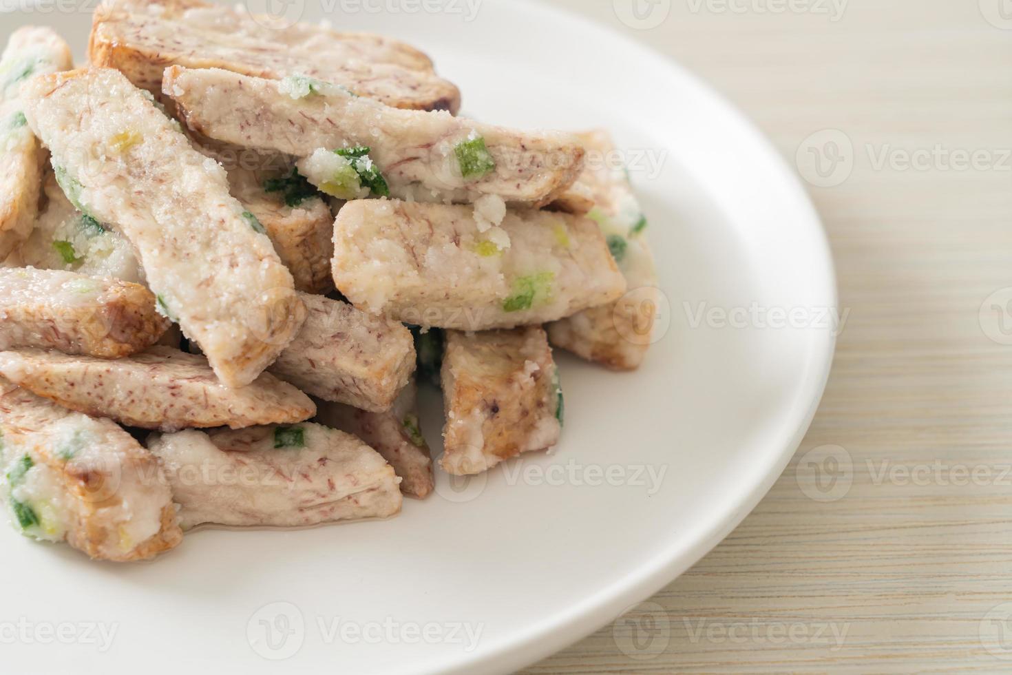 Sugar Coated Taro or Crispy Sweet Snow Taro photo