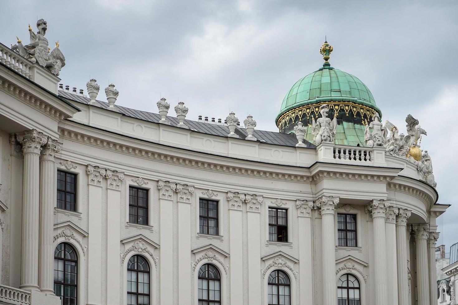 Vienna, Austria, 2014. Hofburg at Heldenplatz photo