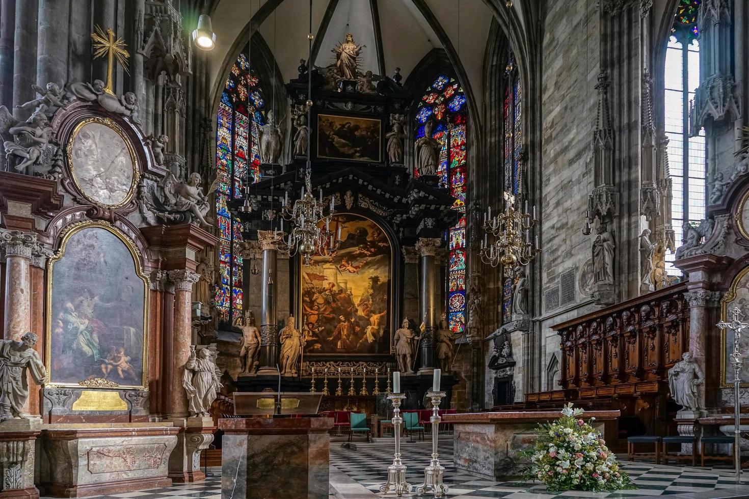 Vienna, Austria, 2014. View of St Stephans Cathedral photo