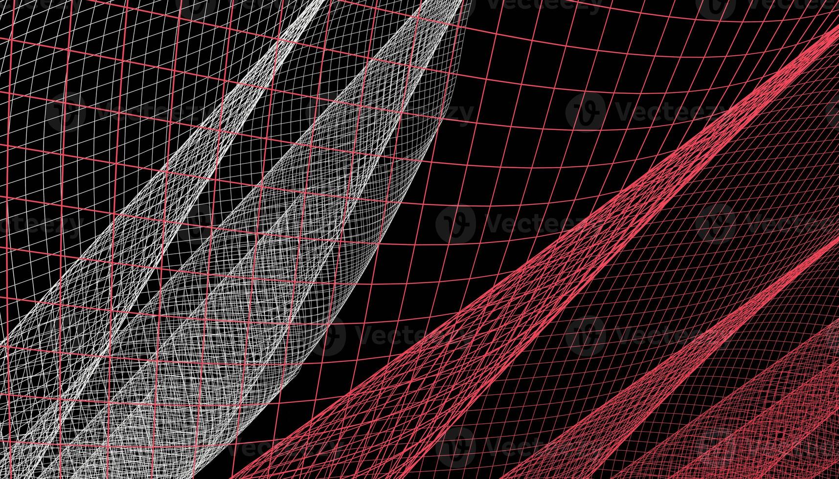 Abstract 3d mesh wave background. Futuristic technology style. Elegant background for business presentations. photo