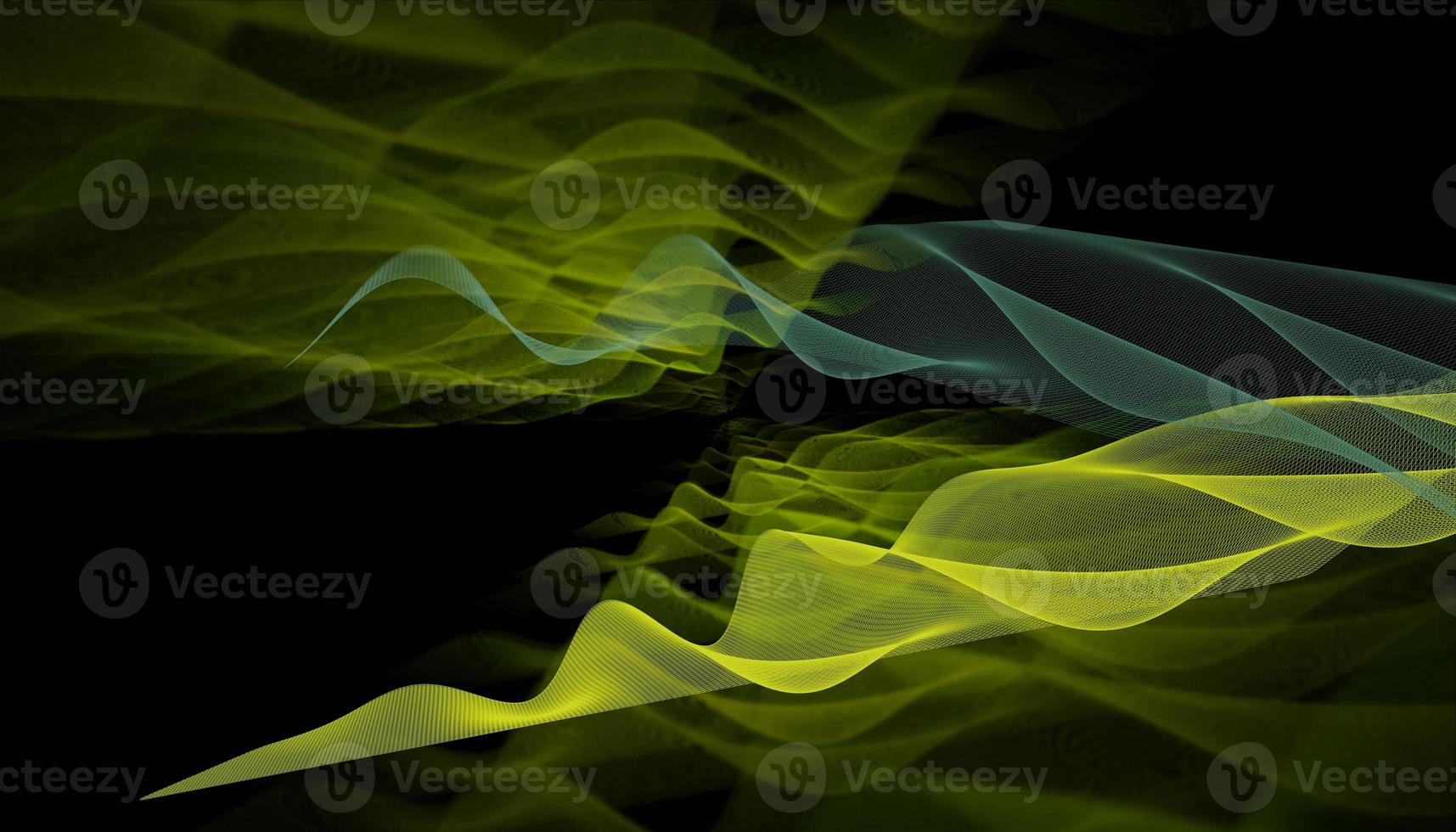 Abstract 3d mesh wave background. Futuristic technology style. Elegant background for business presentations. photo