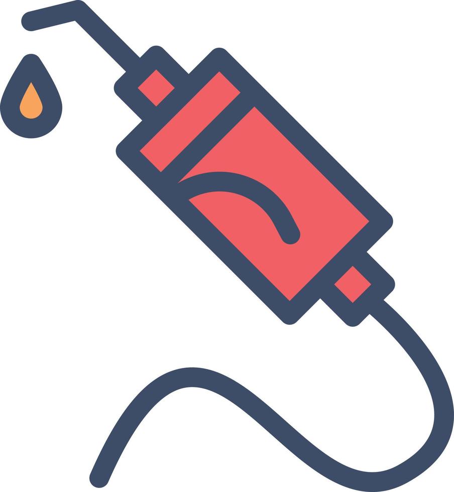 ilustración de vector de gota de gasolina en un fondo. símbolos de calidad premium. iconos vectoriales para concepto y diseño gráfico.