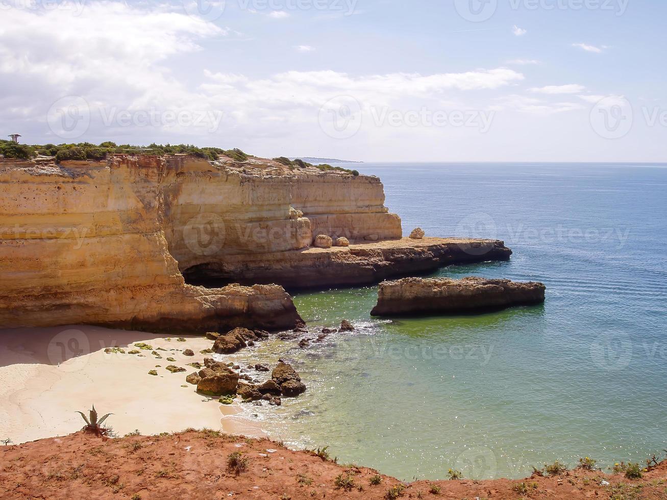 cliffs at the sea photo