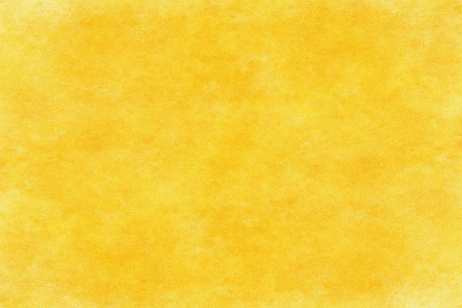 Fondo de textura de acuarela abstracta de color amarillo brillante claro con espacio de copia foto