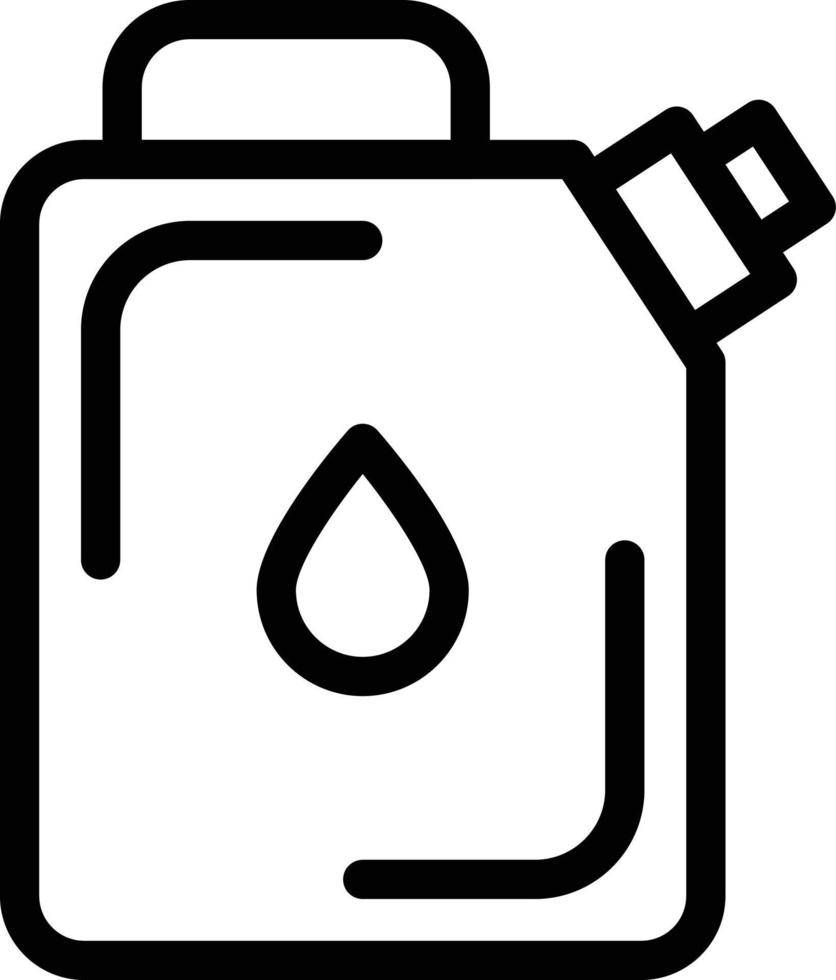fuel can vector illustration on a background.Premium quality symbols.vector icons for concept and graphic design.