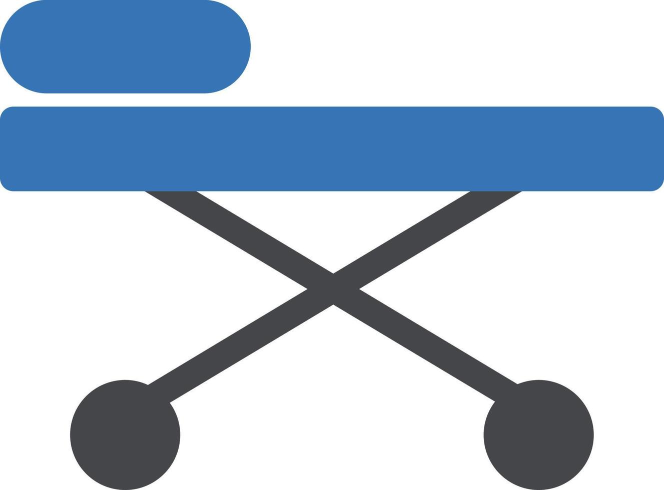 stretcher vector illustration on a background.Premium quality symbols.vector icons for concept and graphic design.