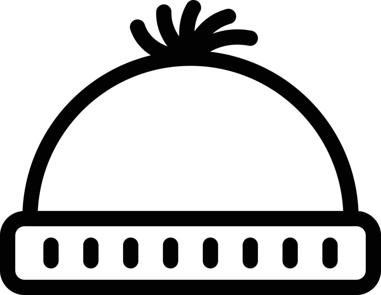 beanie vector illustration on a background.Premium quality symbols.vector icons for concept and graphic design.