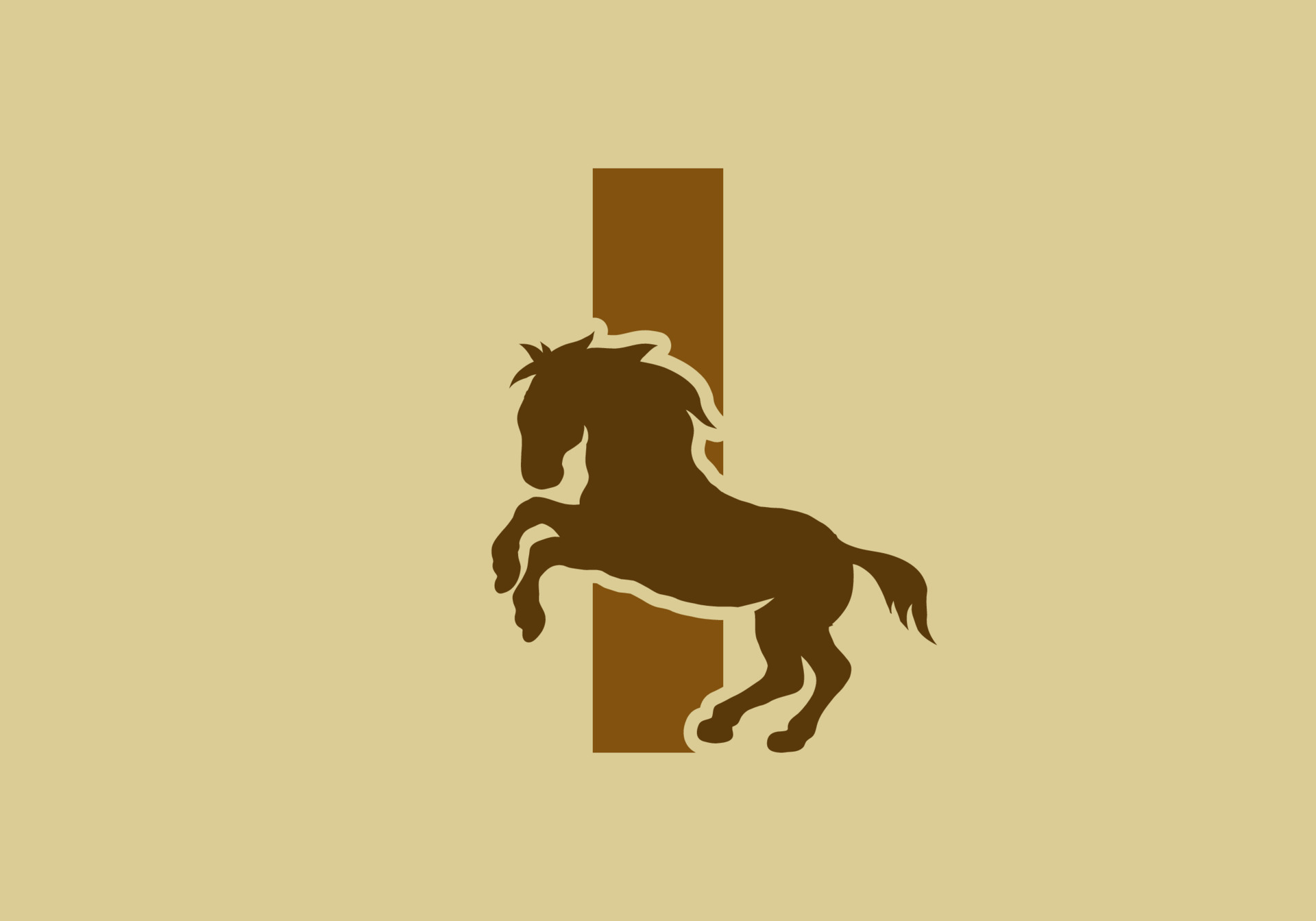 Letra Inicial I Con Forma De Caballo 7294740 Vector En Vecteezy Initial Letter I With Horse Shape Free Vector