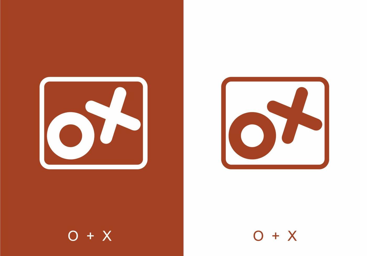 initial letter text of OX vector