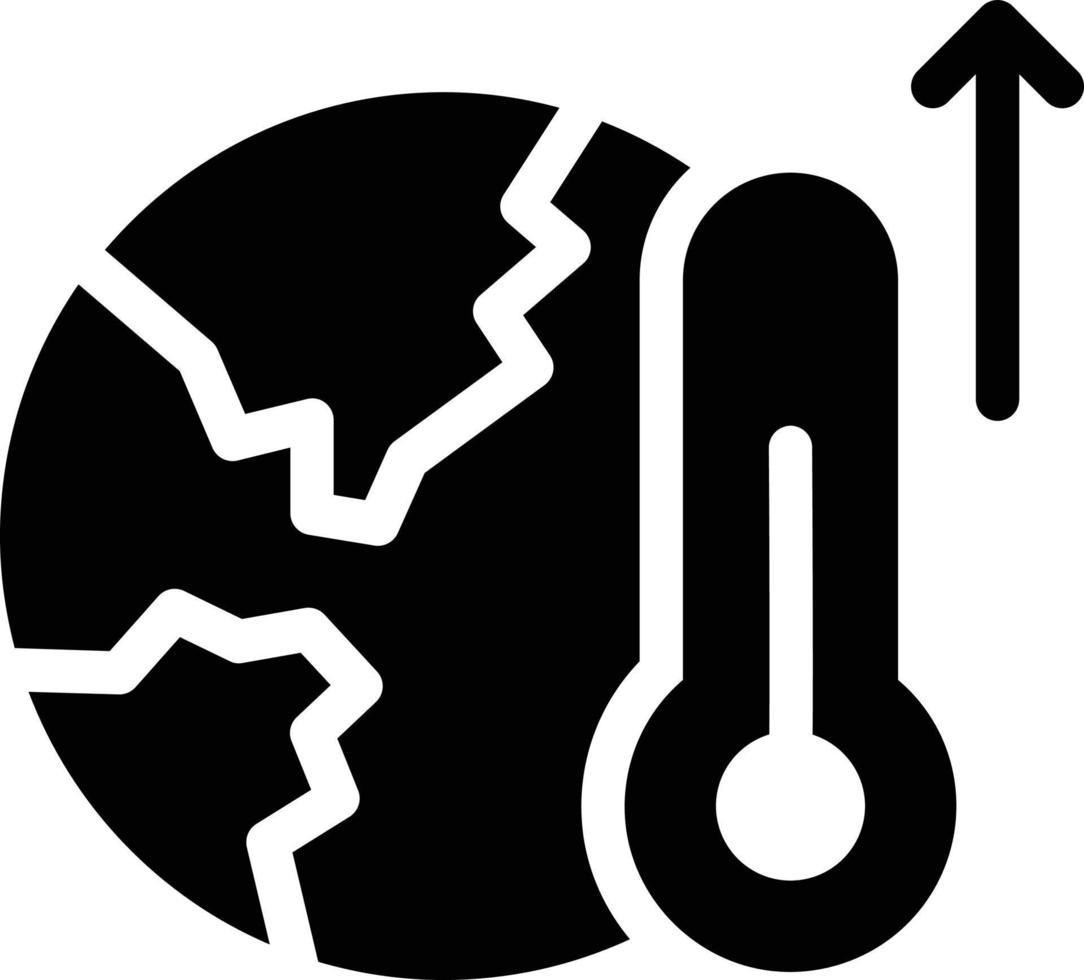 ilustración de vector de alta temperatura en un fondo. símbolos de calidad premium. iconos vectoriales para concepto y diseño gráfico.