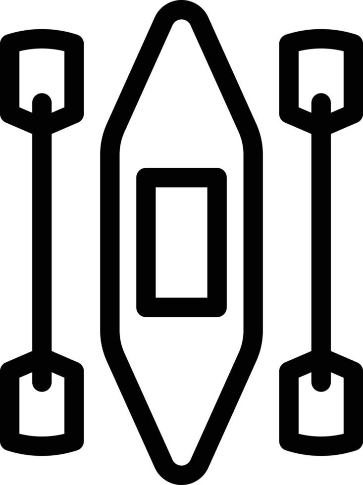 paddle canoe vector illustration on a background.Premium quality symbols.vector icons for concept and graphic design.
