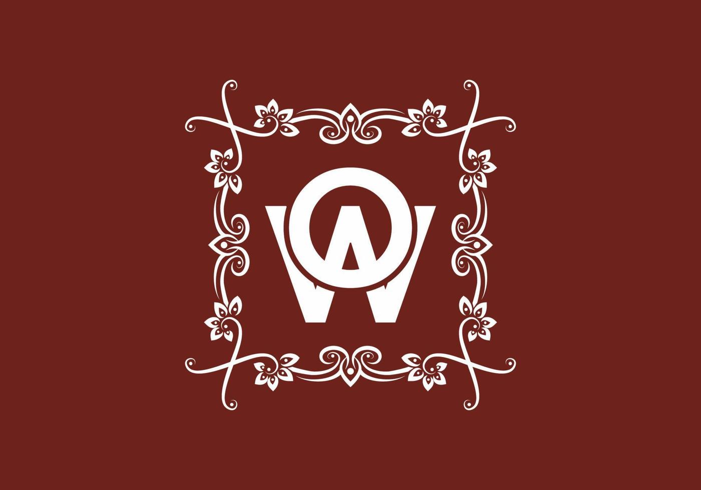 initial letter text of OW vector