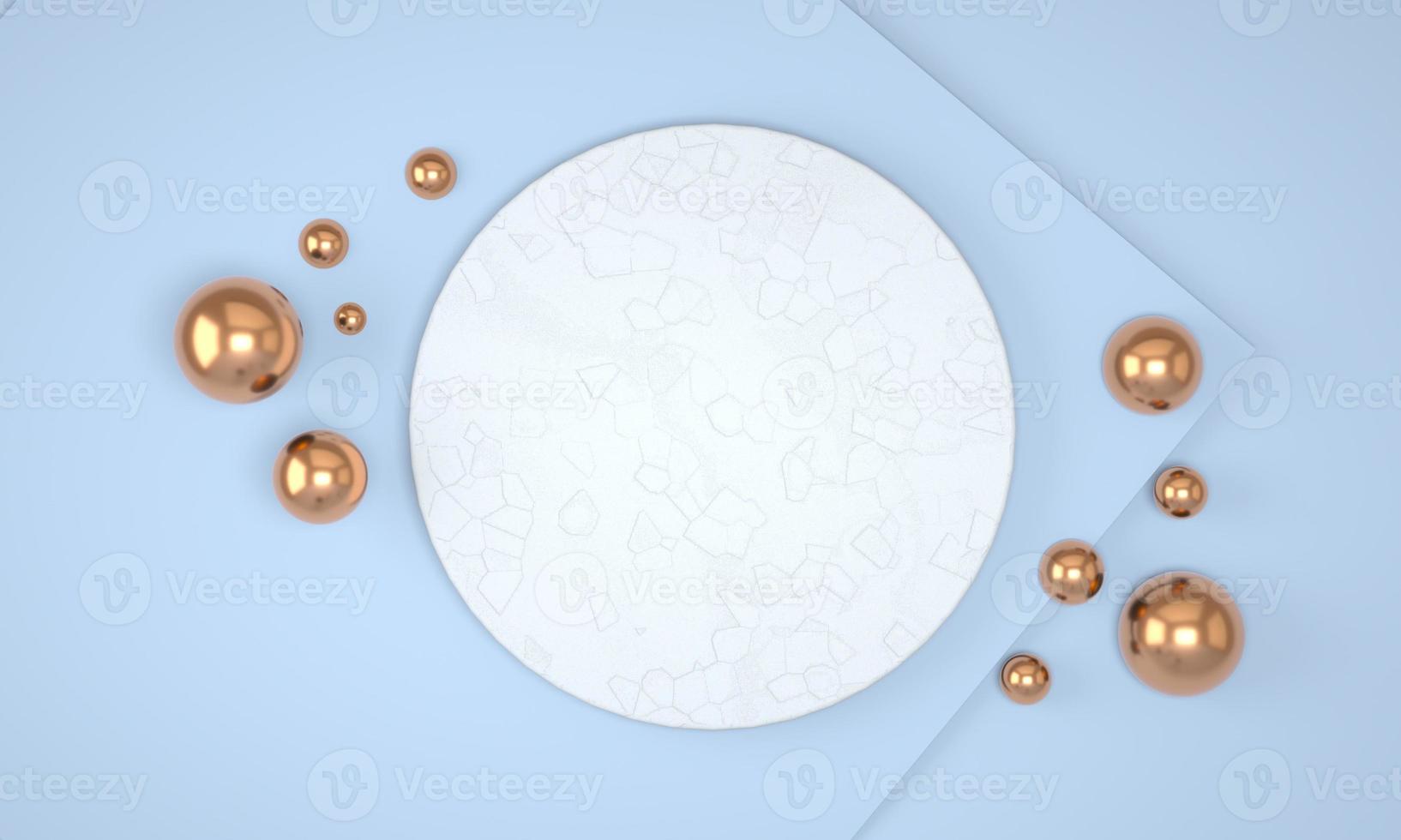 Top view, abstract flat lay background with pastel figure. Creative flat lay backdrop. Creative idea, layout. 3d illustration photo