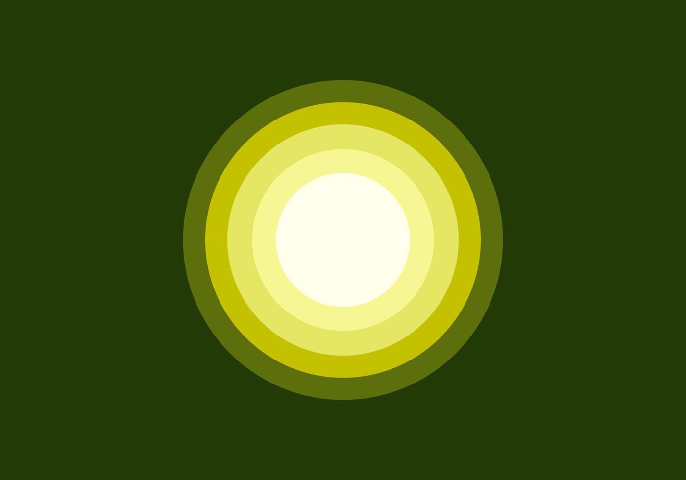Lime green spectrum gradient color vector