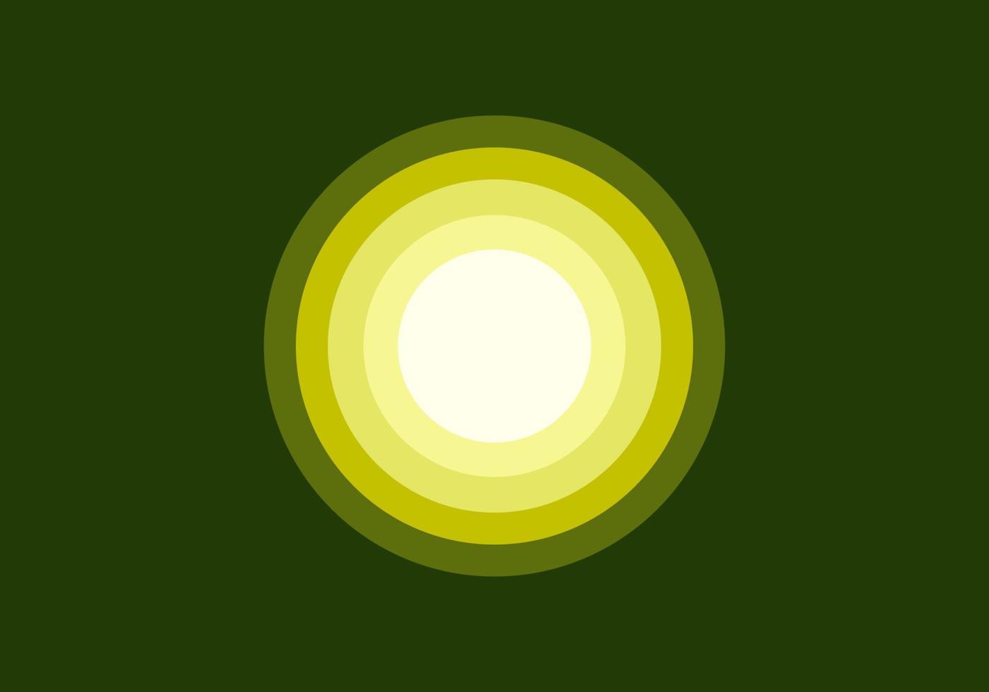 Lime green spectrum gradient color vector