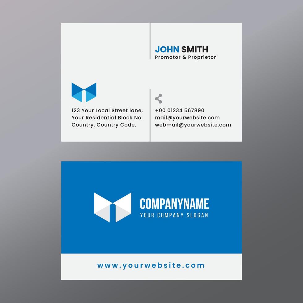 Corporate Business Card Template vector