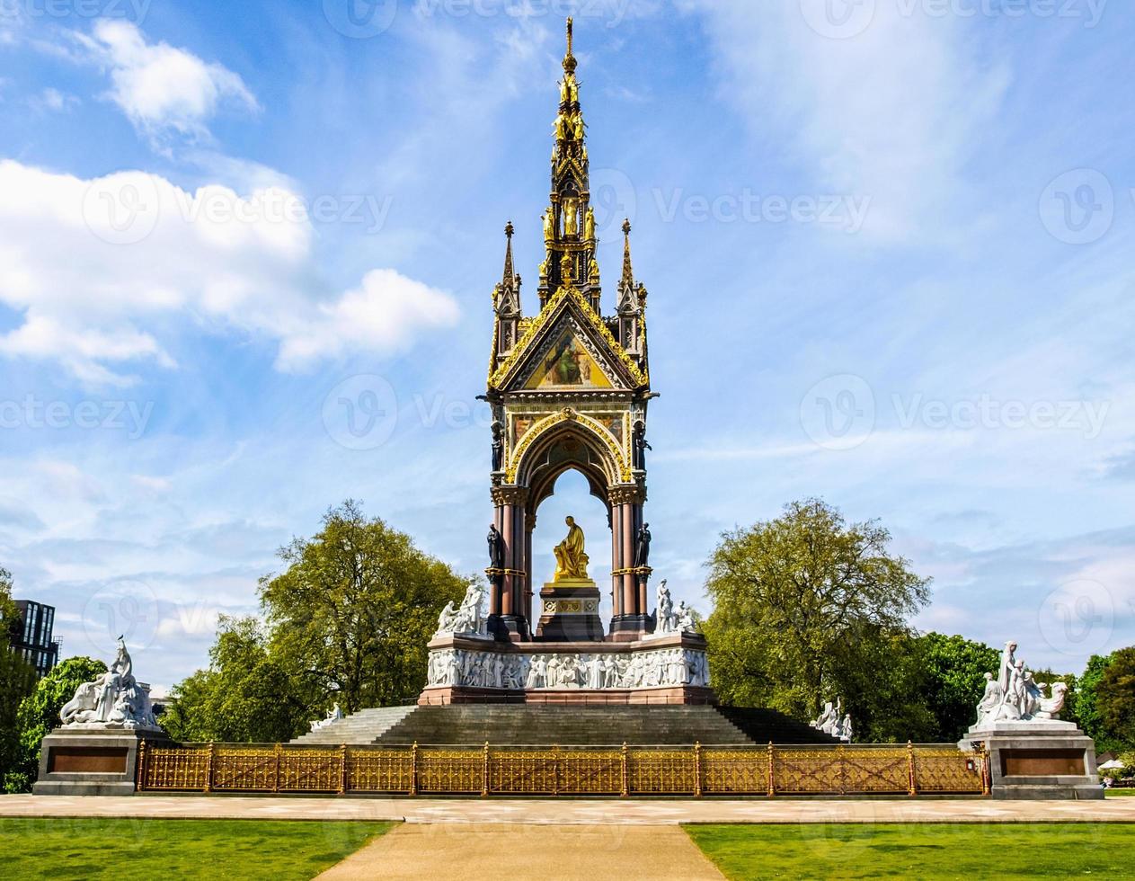 HDR Albert Memorial, London photo