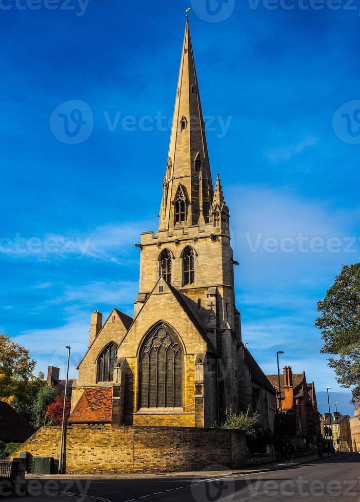 HDR All Saints church in Cambridge photo