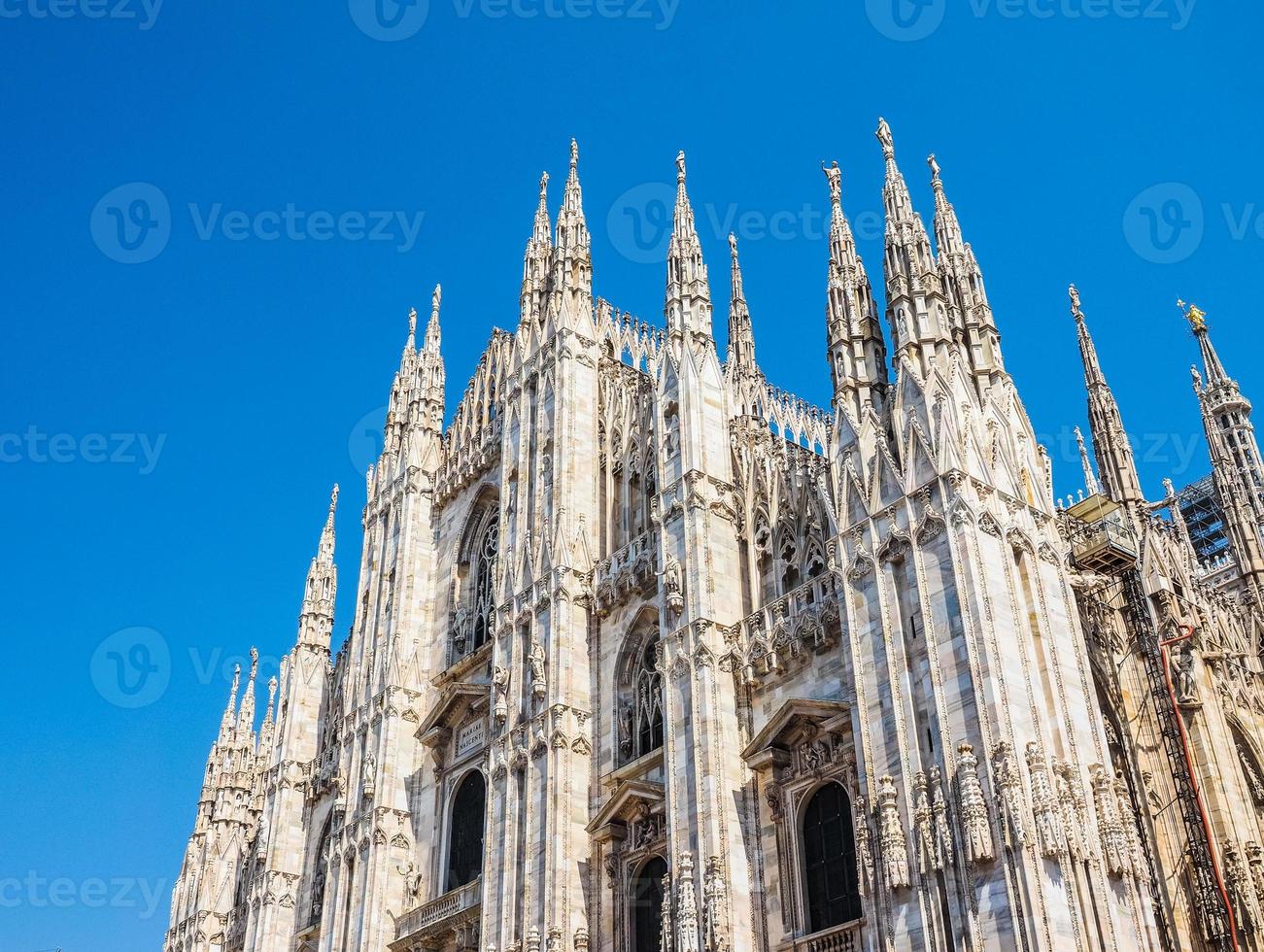 HDR Duomo meaning Cathedral in Milan photo