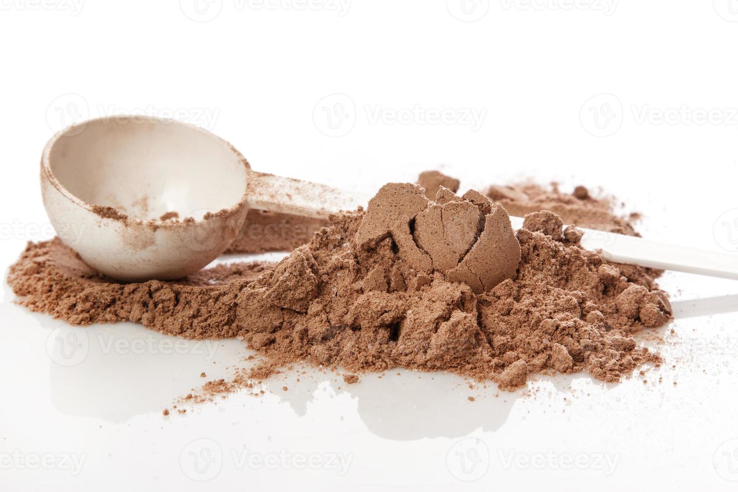 Whey protein powder photo