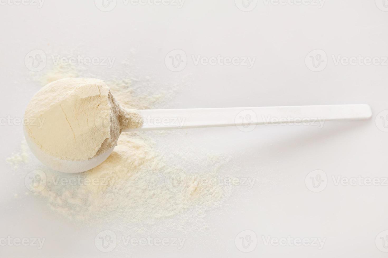 Whey protein powder photo