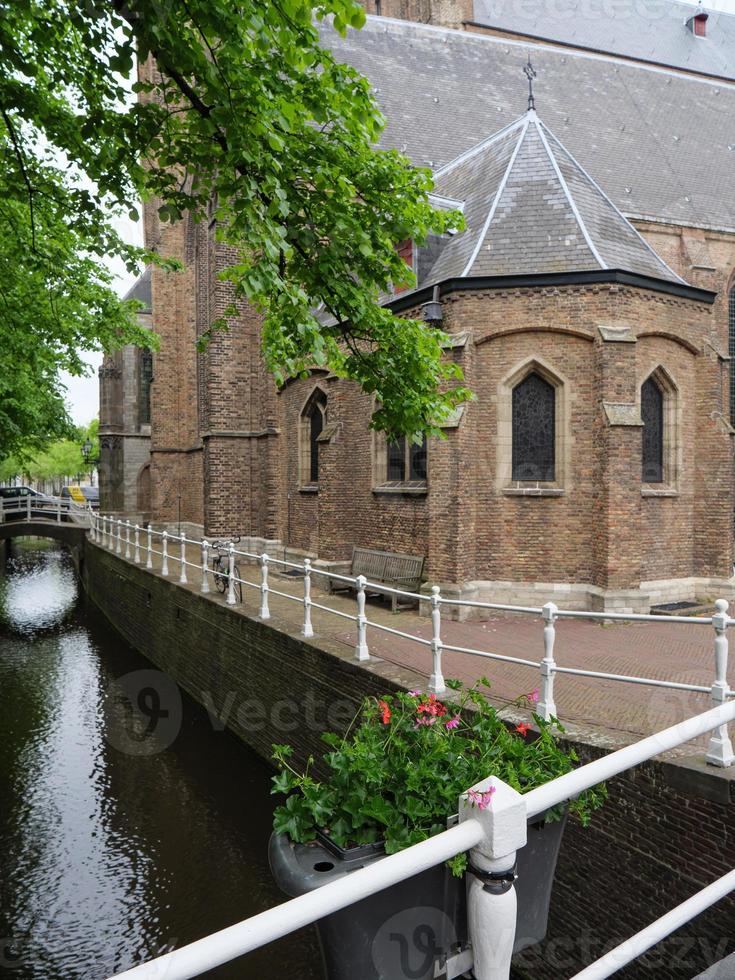 Delft City in the netherlands photo