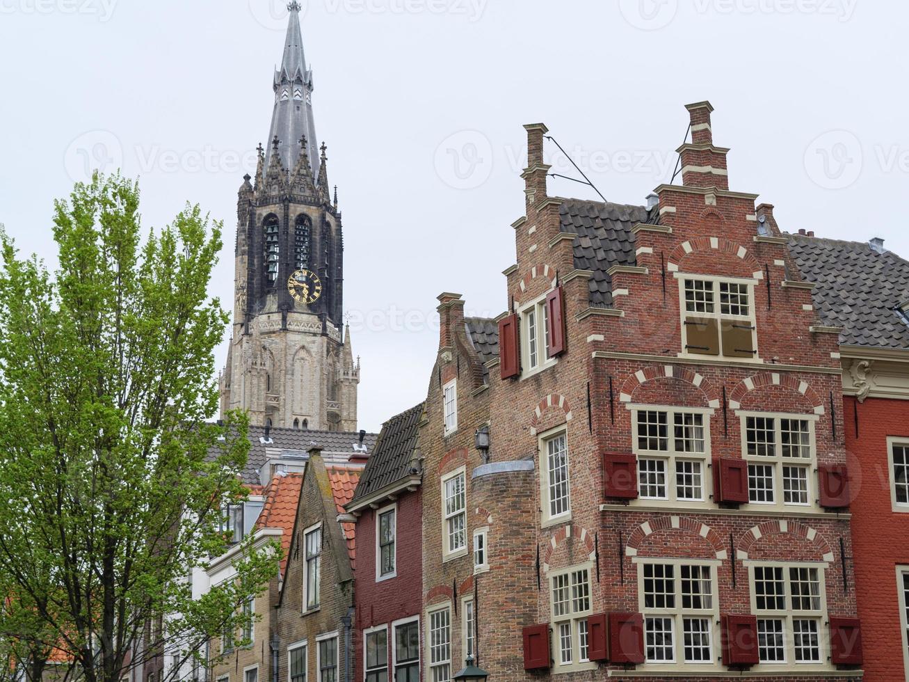 Delft City in the netherlands photo