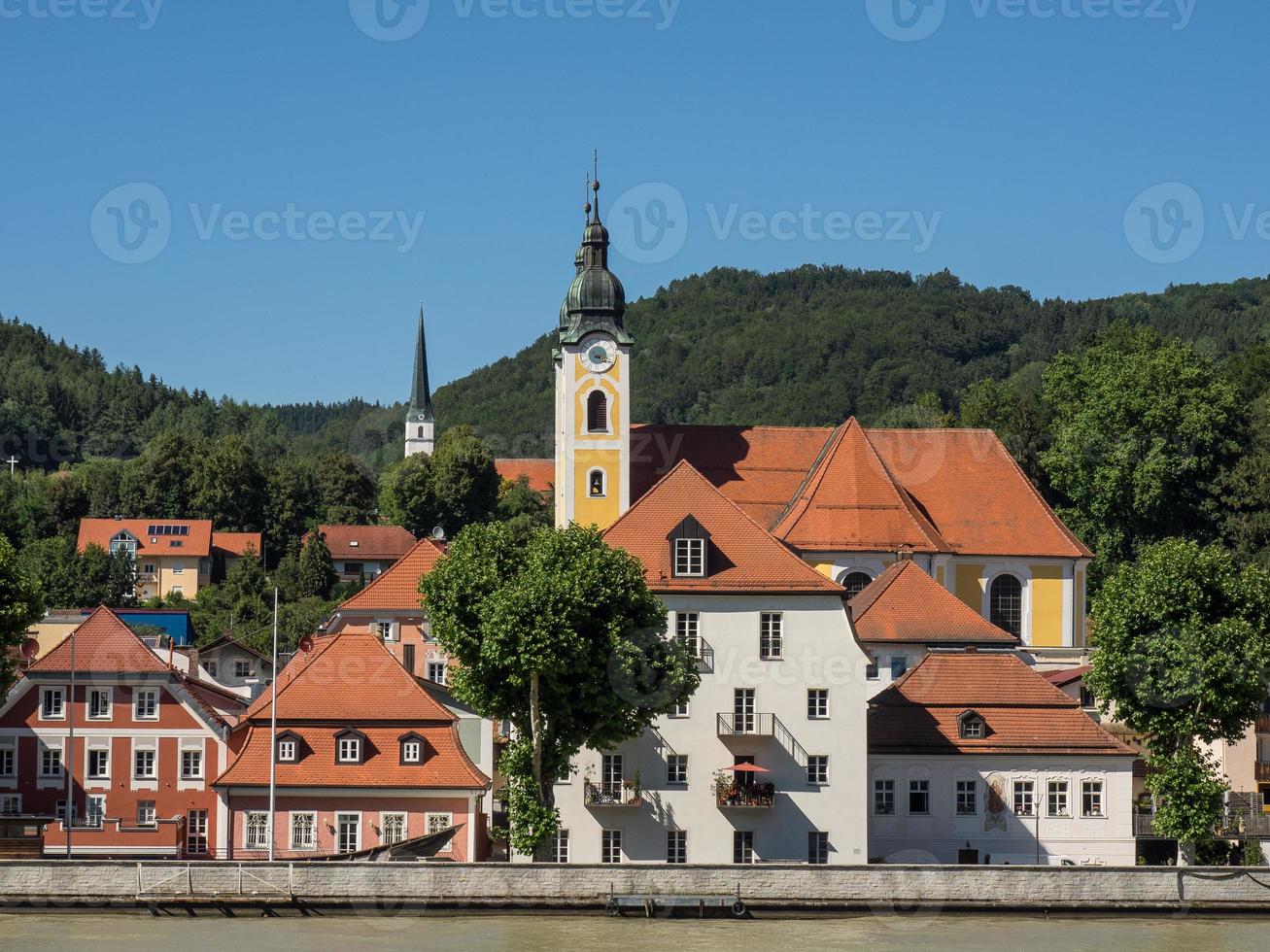 At the Danube river in Austria photo